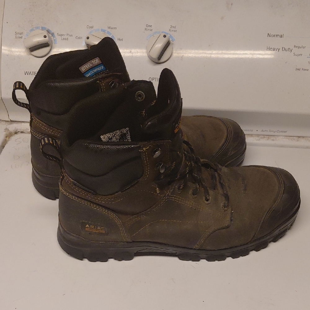 Ariat Men's Dark Brown Work Boots